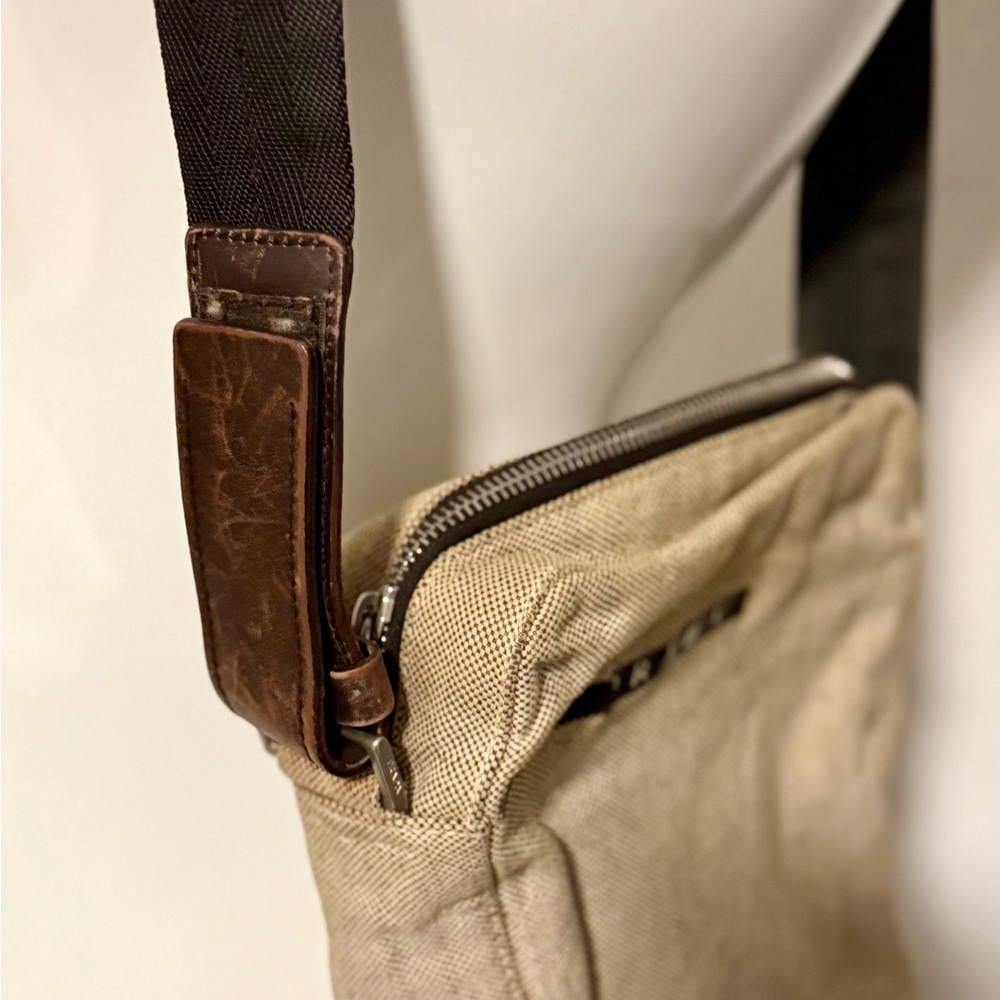 PRADA Tan Messenger Crossbody Bag - Picture 4 of 12